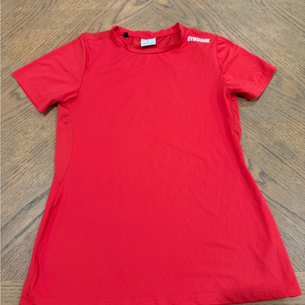 Gymshark Vibrant Red Short Sleeve Tee